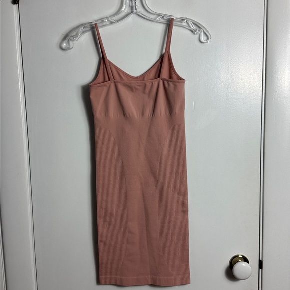 Alaia Paris Nylon Contour Mini Dress Pink Size 38 - Picture 6 of 12